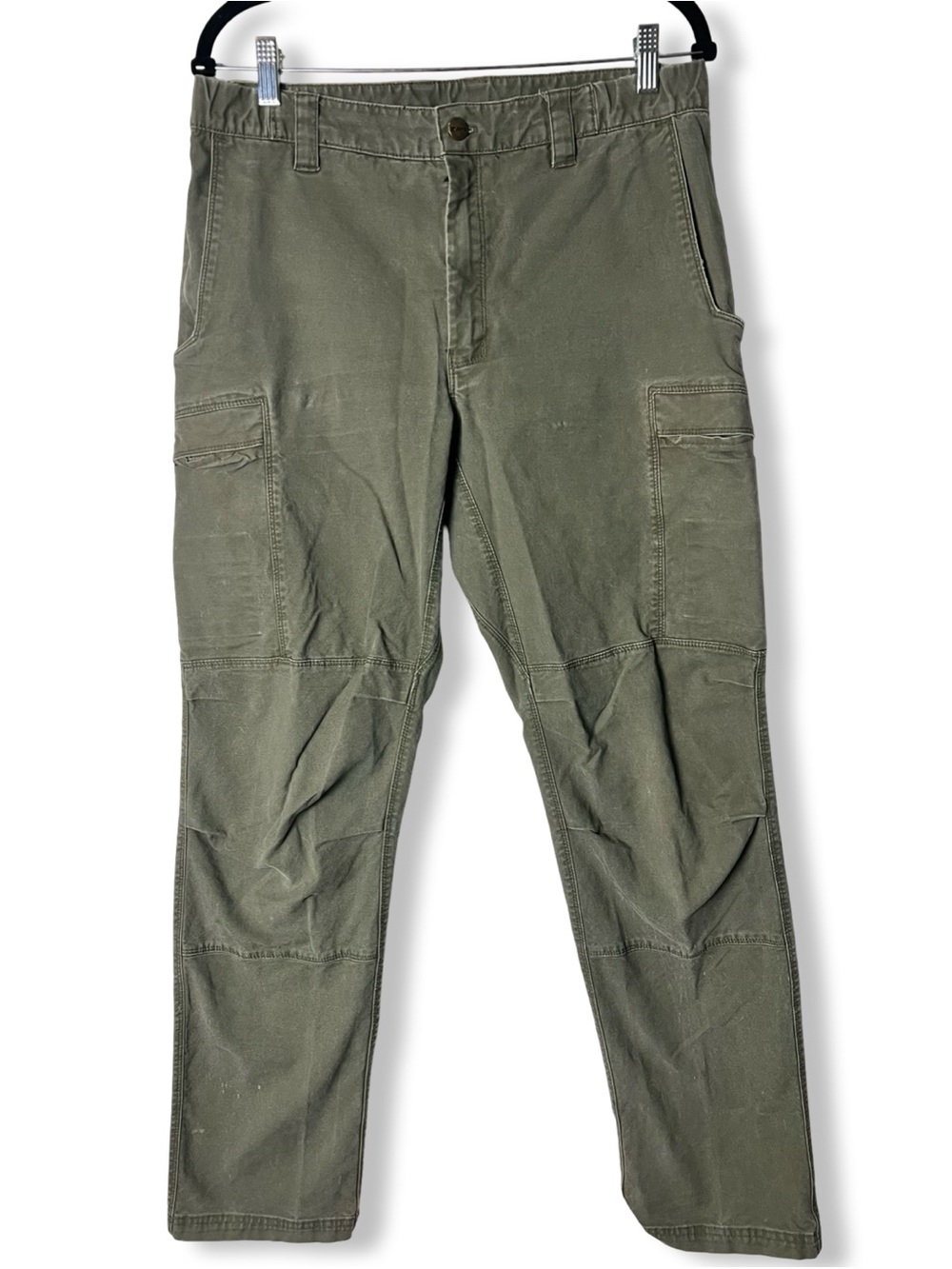 Vertx Legacy Tactical Cargo Pants Mens Olive Green VTX1005 9 Pocket Sz 34x36
